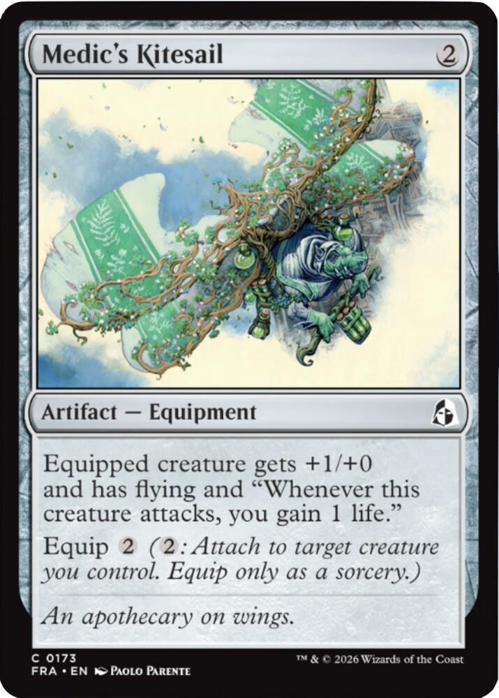 Medic's Kitesail (173) [Reality Fracture] | Boutique FDB TCG