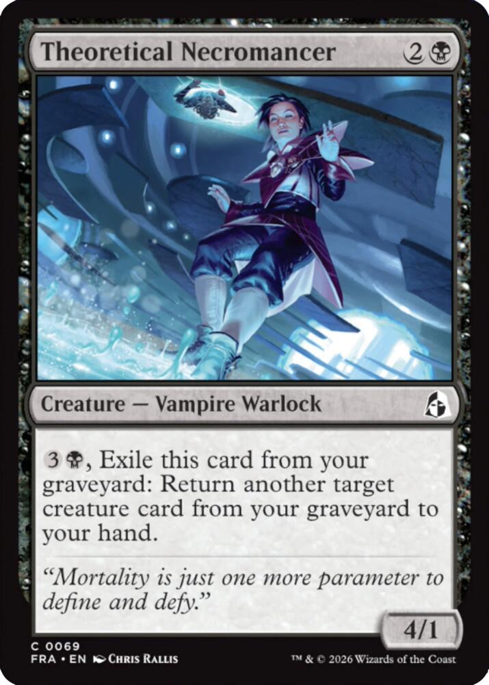 Theoretical Necromancer (69) [Reality Fracture] | Boutique FDB TCG