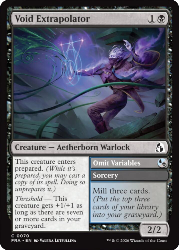 Void Extrapolator (70) [Reality Fracture] | Boutique FDB TCG