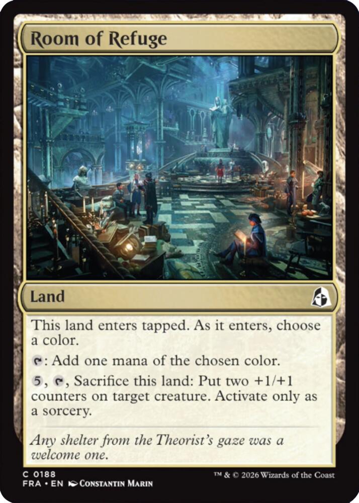 Room of Refuge (188) [Reality Fracture] | Boutique FDB TCG