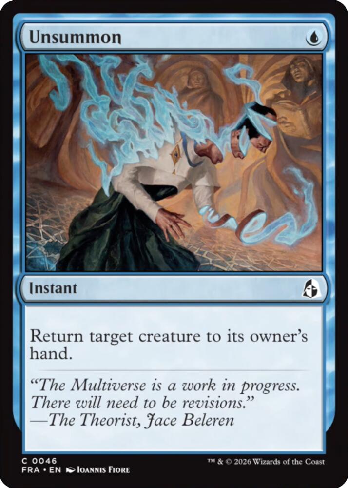 Unsummon (46) [Reality Fracture] | Boutique FDB TCG