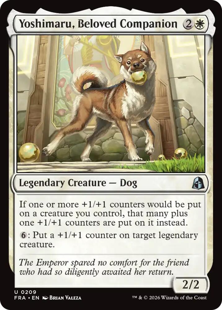 Yoshimaru, Beloved Companion (209) [Reality Fracture] | Boutique FDB TCG