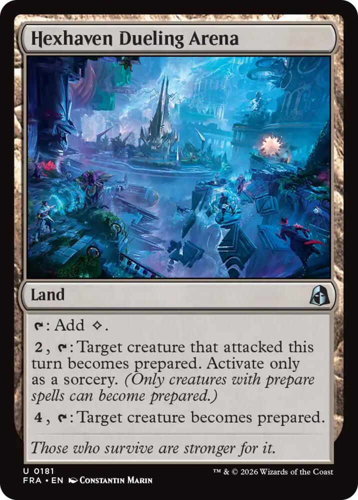 Hexhaven Dueling Arena (181) [Reality Fracture] | Boutique FDB TCG