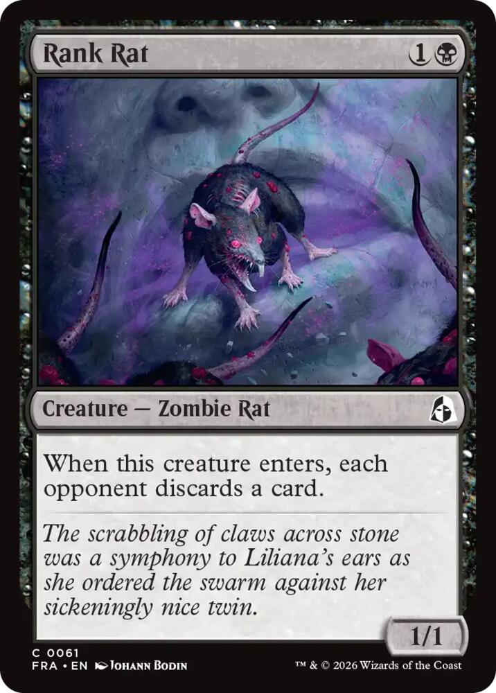 Rank Rat (61) [Reality Fracture] | Boutique FDB TCG