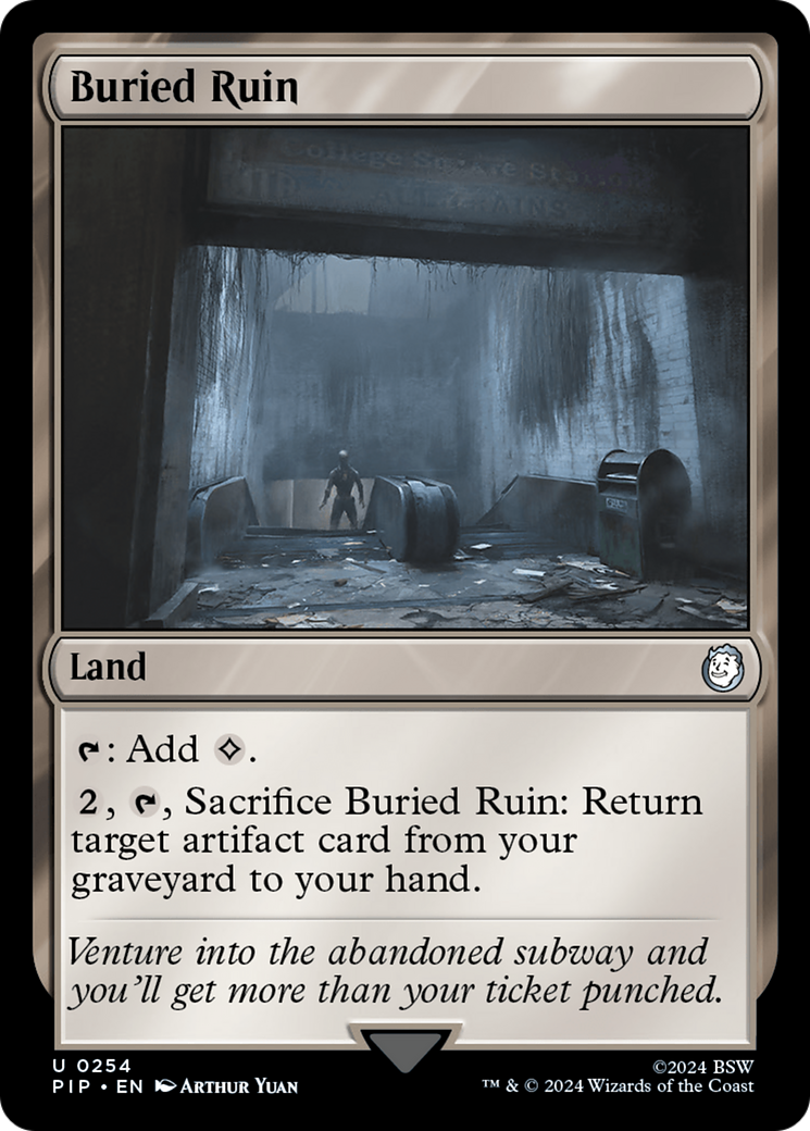 Buried Ruin [Fallout] | Boutique FDB TCG