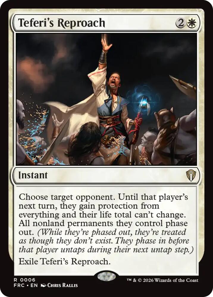 Teferi's Reproach (6) [Reality Fracture Commander] | Boutique FDB TCG