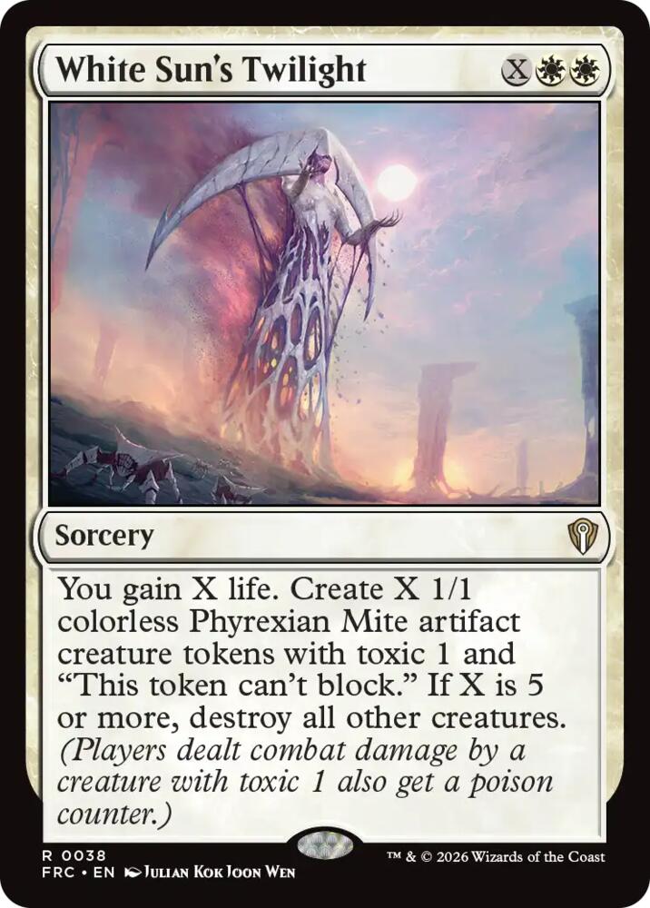 White Sun's Twilight (38) [Reality Fracture Commander] | Boutique FDB TCG