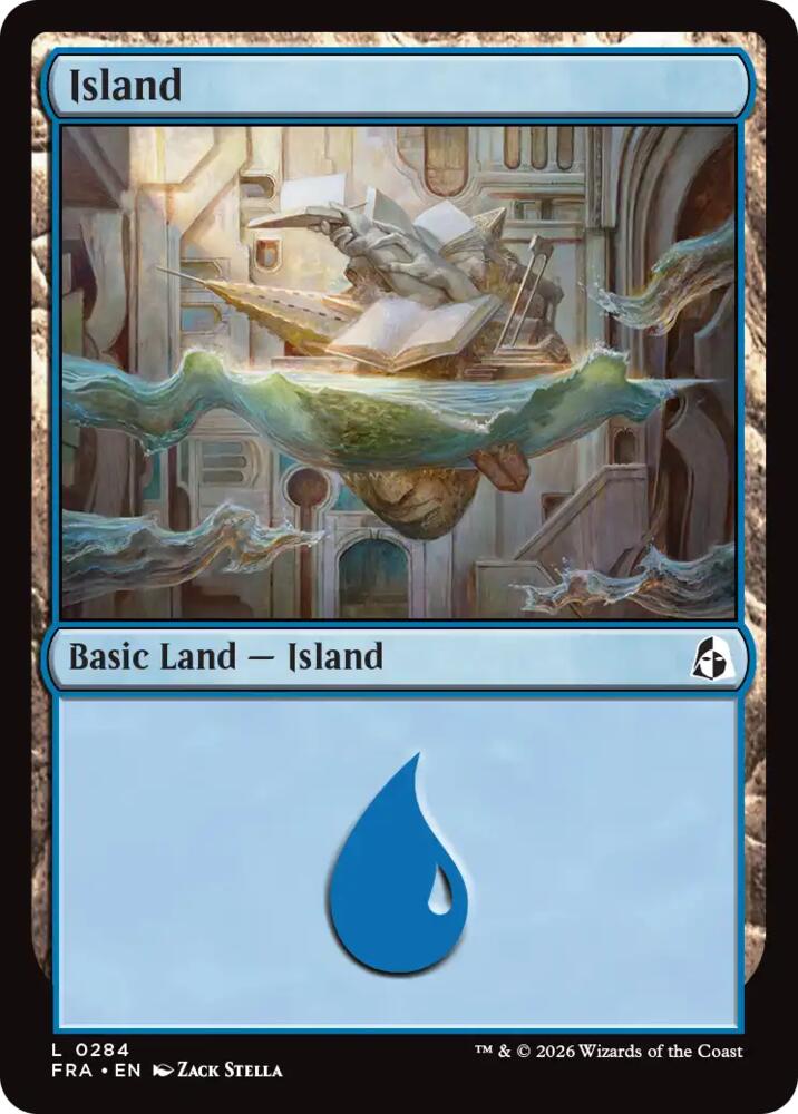 Island (0284) [Reality Fracture] | Boutique FDB TCG