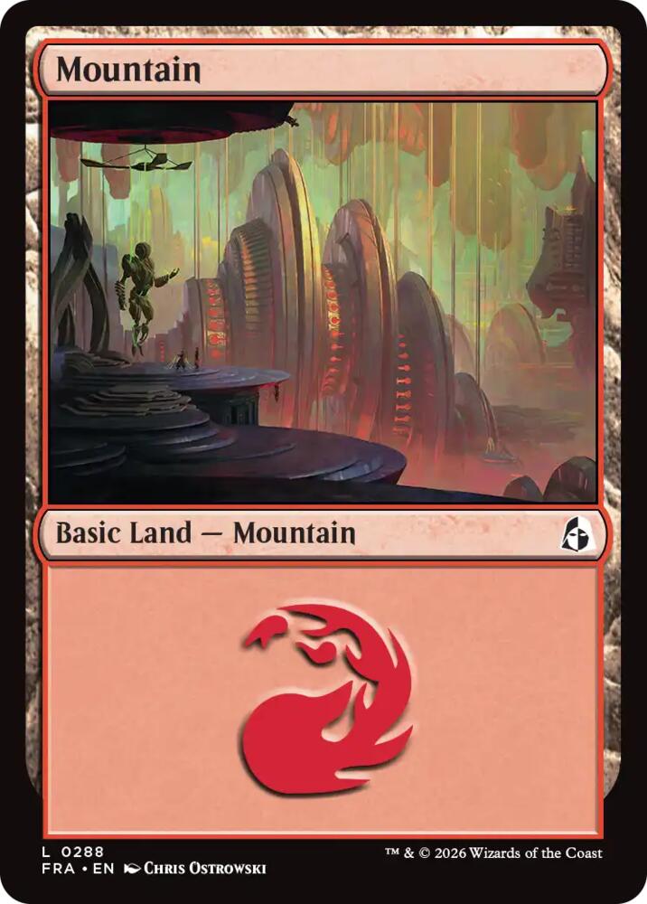 Mountain (0288) [Reality Fracture] | Boutique FDB TCG