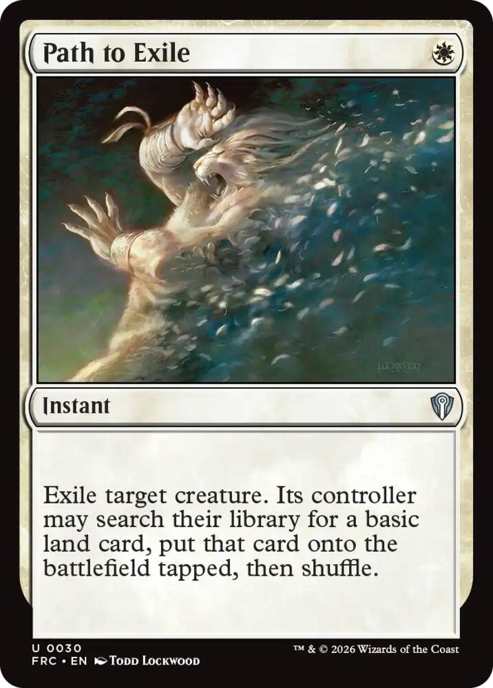 Path to Exile (30) [Reality Fracture Commander] | Boutique FDB TCG