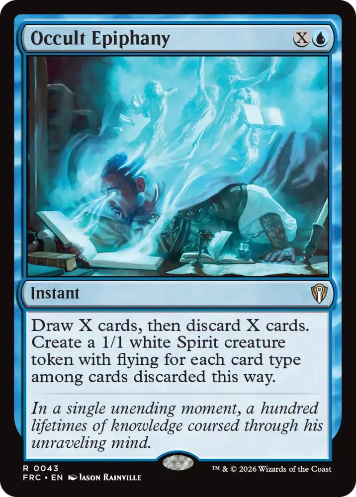 Occult Epiphany (43) [Reality Fracture Commander] | Boutique FDB TCG