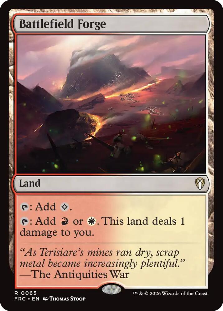 Battlefield Forge (65) [Reality Fracture Commander] | Boutique FDB TCG