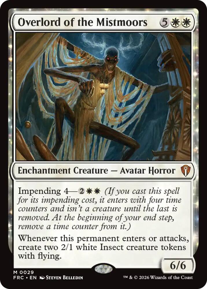 Overlord of the Mistmoors (29) [Reality Fracture Commander] | Boutique FDB TCG