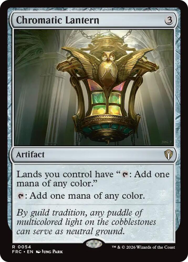 Chromatic Lantern (54) [Reality Fracture Commander] | Boutique FDB TCG