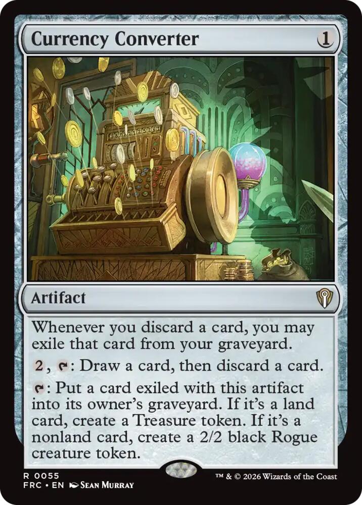 Currency Converter (55) [Reality Fracture Commander] | Boutique FDB TCG