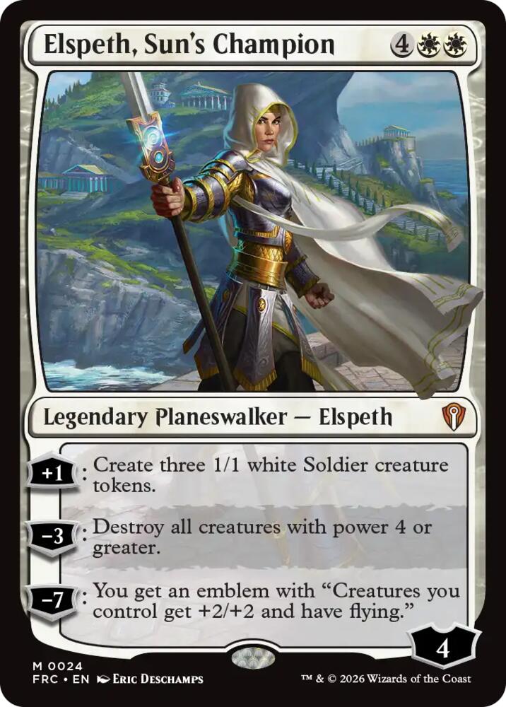 Elspeth, Sun's Champion (24) [Reality Fracture Commander] | Boutique FDB TCG