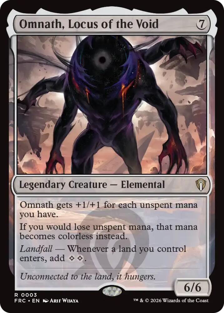 Omnath, Locus of the Void (3) [Reality Fracture Commander] | Boutique FDB TCG