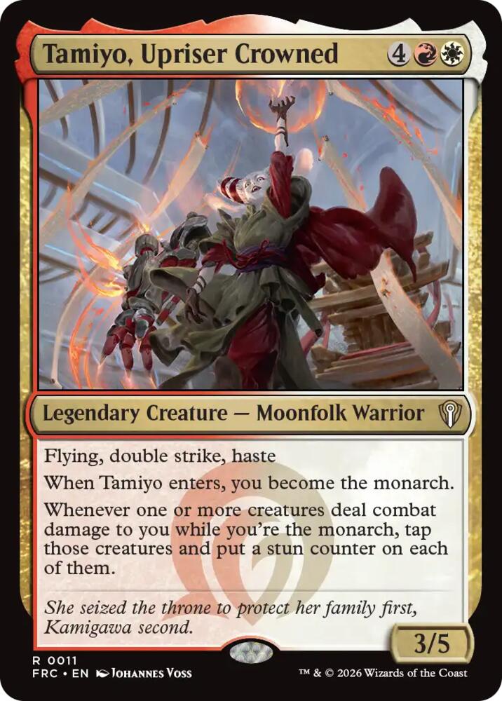 Tamiyo, Upriser Crowned (11) [Reality Fracture Commander] | Boutique FDB TCG