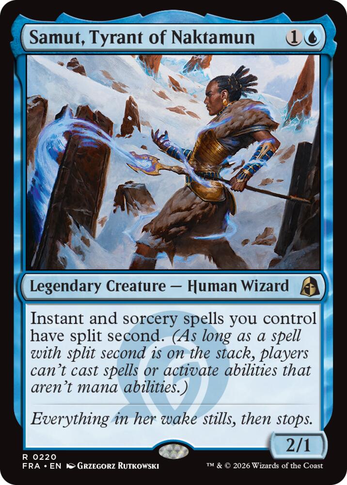 Samut, Tyrant of Naktamun (220) [Reality Fracture] | Boutique FDB TCG
