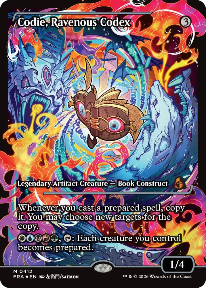 Codie, Ravenous Codex (Showcase) (412) [Reality Fracture] | Boutique FDB TCG