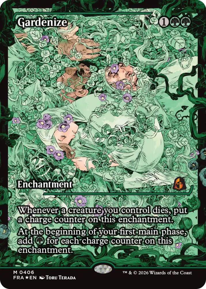 Gardenize (Showcase) (0406) [Reality Fracture] | Boutique FDB TCG