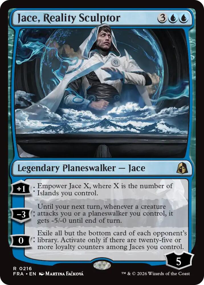 Jace, Reality Sculptor (216) [Reality Fracture] | Boutique FDB TCG