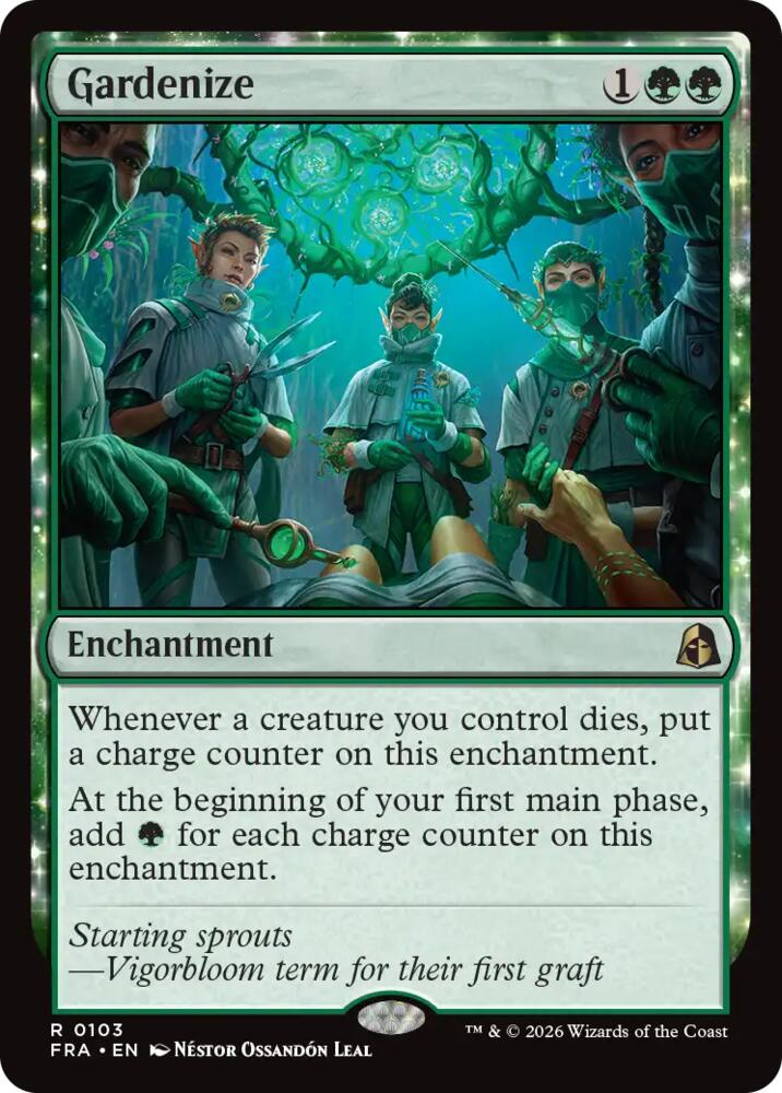 Gardenize (103) [Reality Fracture] | Boutique FDB TCG