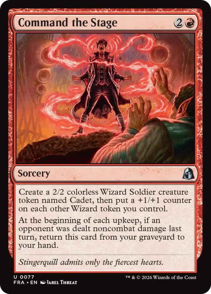 Command the Stage (77) [Reality Fracture] | Boutique FDB TCG