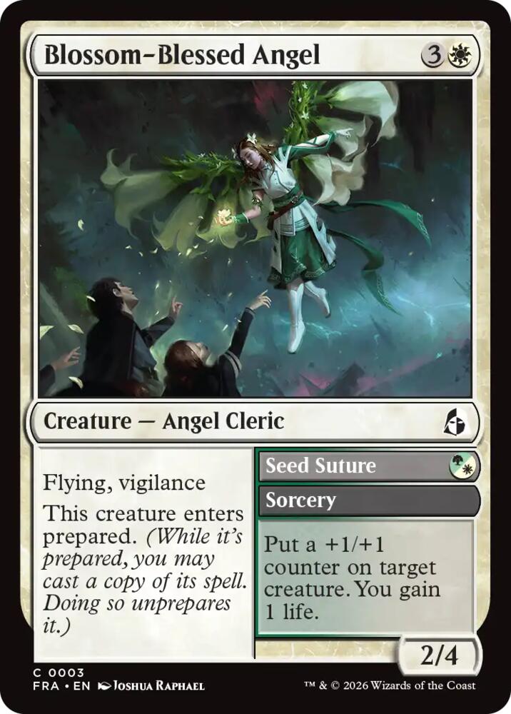 Blossom-Blessed Angel (3) [Reality Fracture] | Boutique FDB TCG