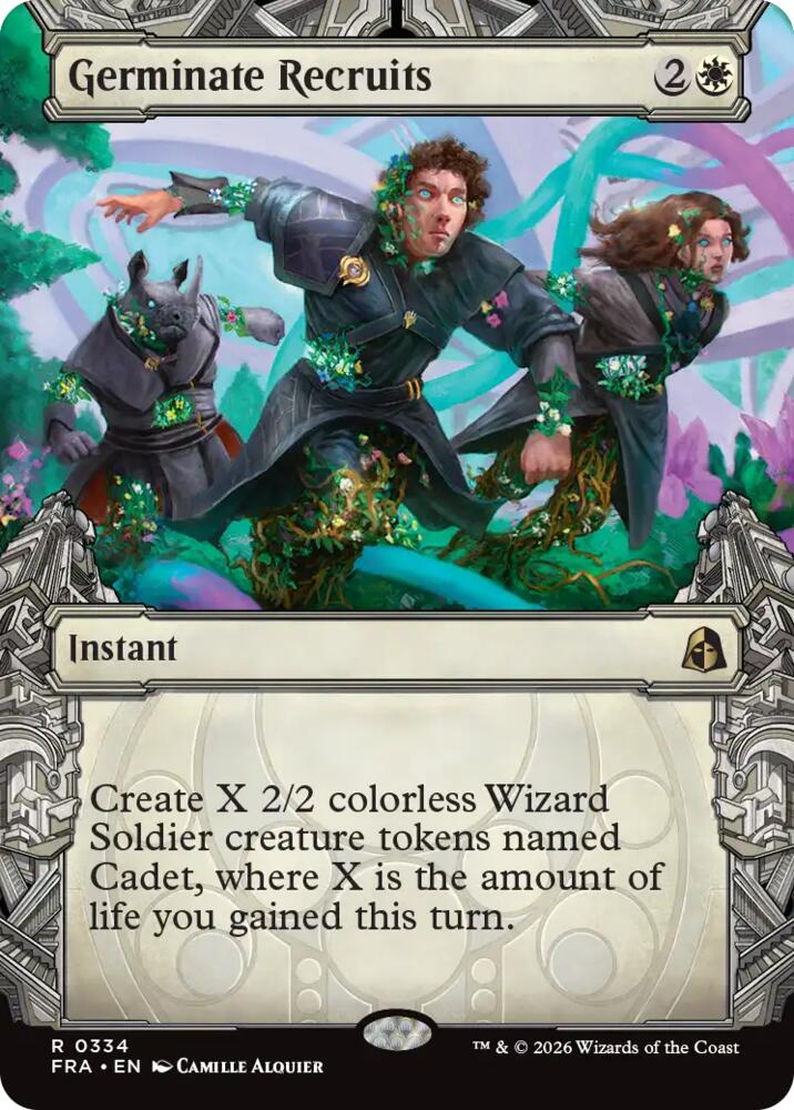 Germinate Recruits (Showcase) (334) [Reality Fracture] | Boutique FDB TCG