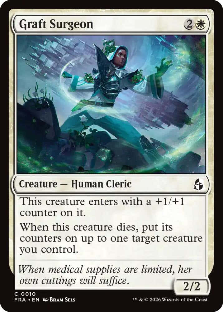 Graft Surgeon (10) [Reality Fracture] | Boutique FDB TCG