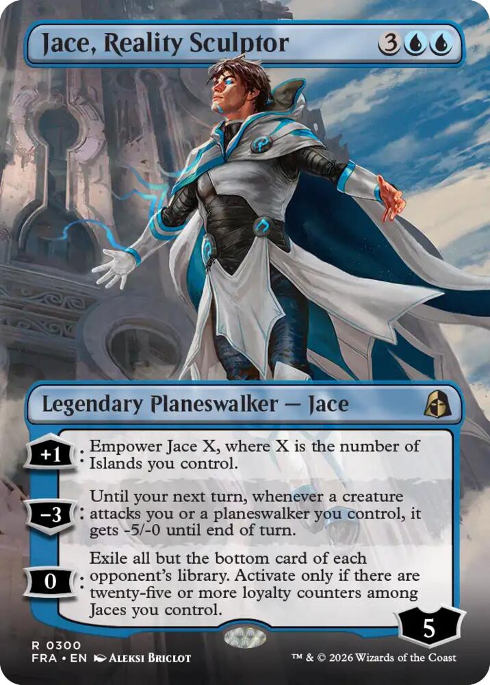 Jace, Reality Sculptor (Borderless) (300) [Reality Fracture] | Boutique FDB TCG