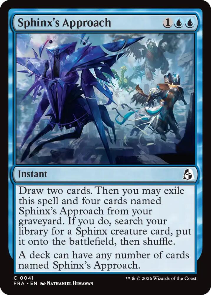 Sphinx's Approach (41) [Reality Fracture] | Boutique FDB TCG