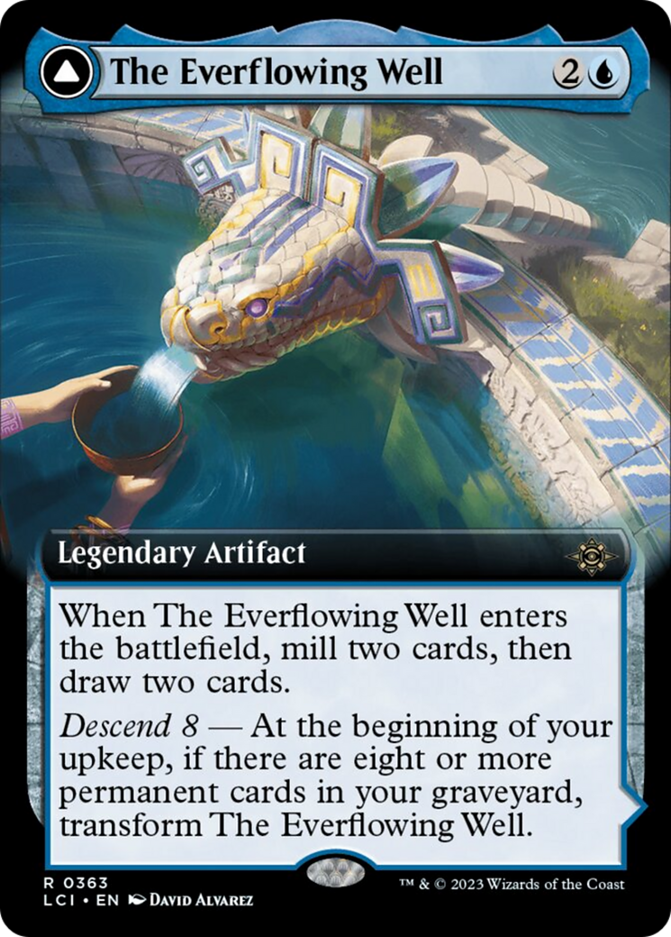 The Everflowing Well // The Myriad Pools (Extended Art) [The Lost Caverns of Ixalan] | Boutique FDB TCG