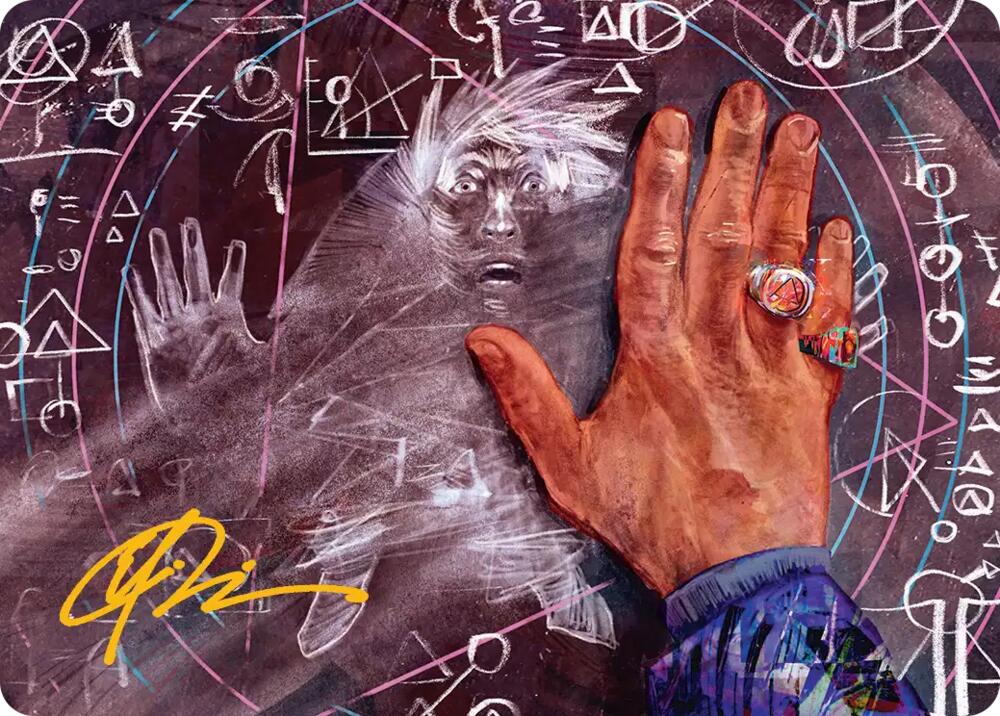 Solve for Disappointment Art Card (Gold-Stamped Signature) (14) [Reality Fracture Art Series] | Boutique FDB TCG