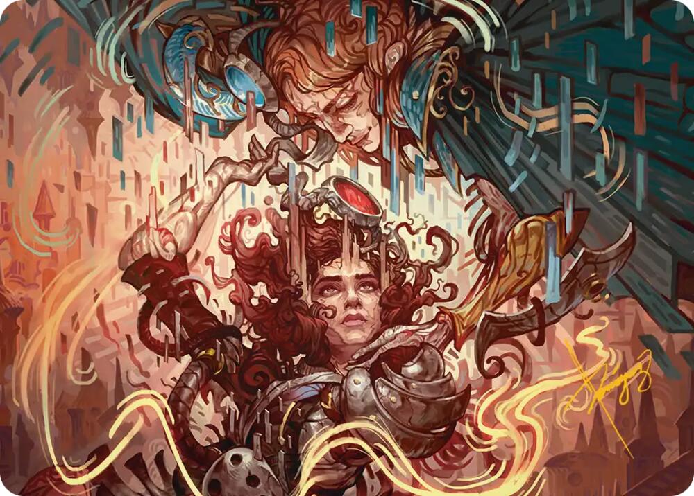 Identity Echo Art Card (Gold-Stamped Signature) (18) [Reality Fracture Art Series] | Boutique FDB TCG