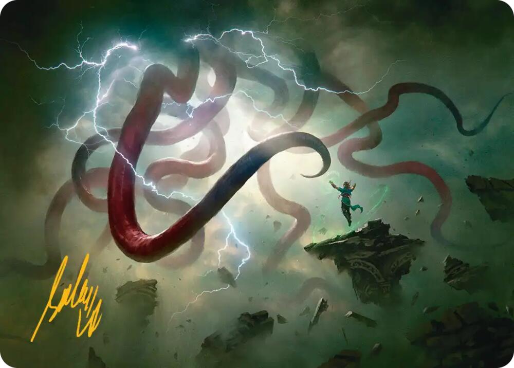 Omnipresence Art Card (Gold-Stamped Signature) (21) [Reality Fracture Art Series] | Boutique FDB TCG