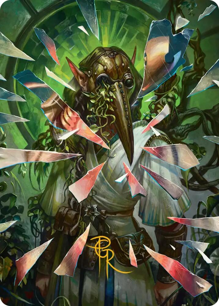Simulacrum Shaper Art Card (Gold-Stamped Signature) (38) [Reality Fracture Art Series] | Boutique FDB TCG