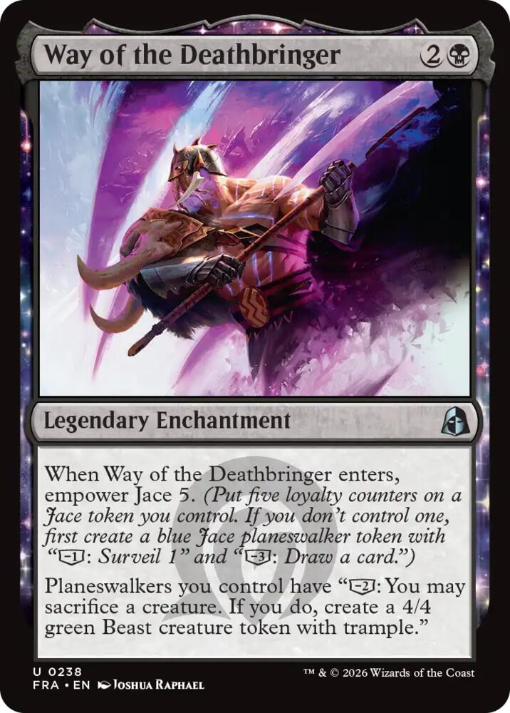 Way of the Deathbringer (238) [Reality Fracture] | Boutique FDB TCG