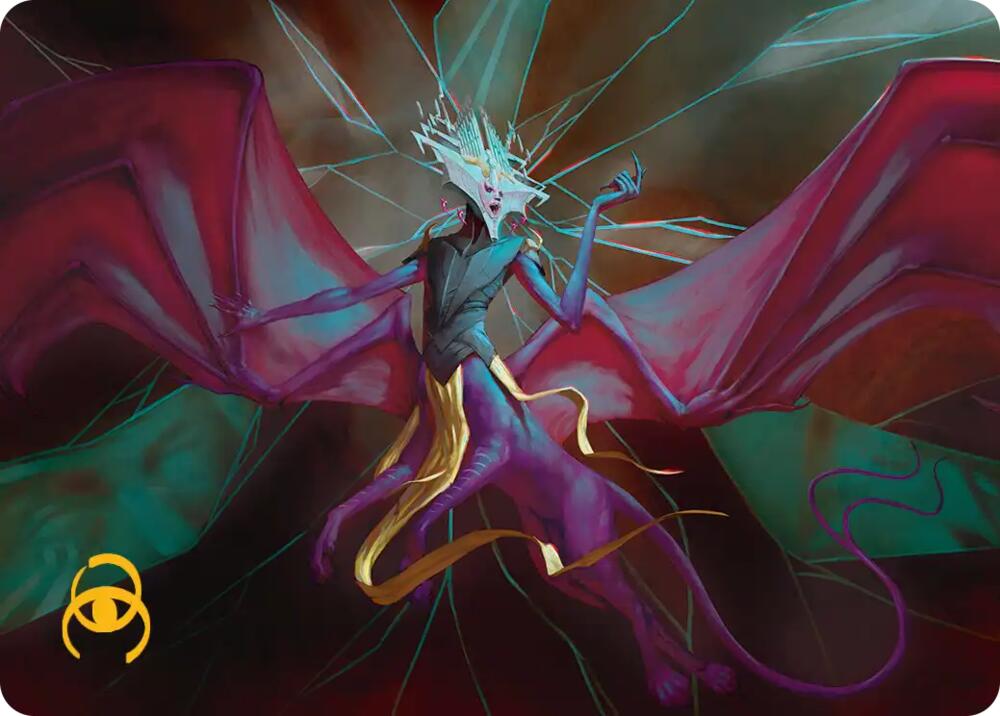 Ingris Stingerquill Art Card (Gold-Stamped Signature) (42) [Reality Fracture Art Series] | Boutique FDB TCG