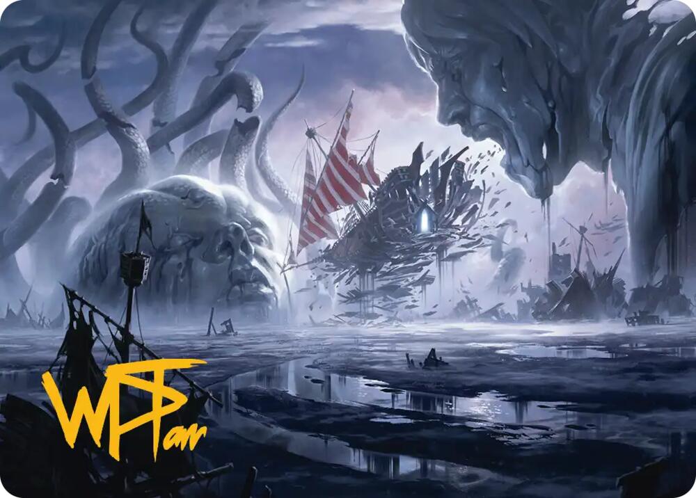 Shipwreck Marsh Art Card (Gold-Stamped Signature) (31) [Reality Fracture Art Series] | Boutique FDB TCG