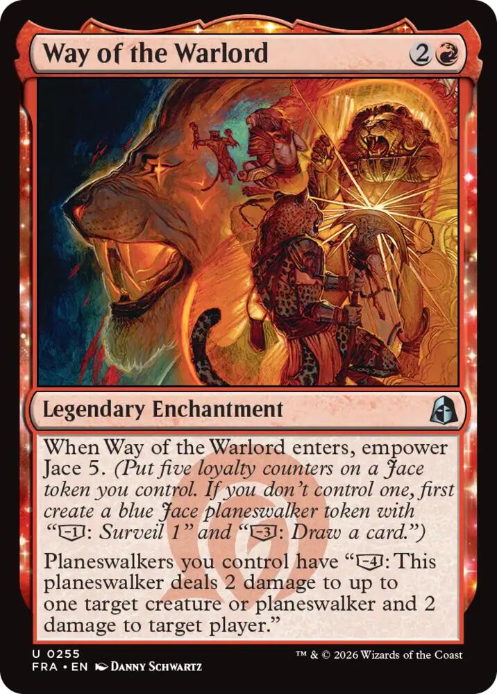 Way of the Warlord (255) [Reality Fracture] | Boutique FDB TCG