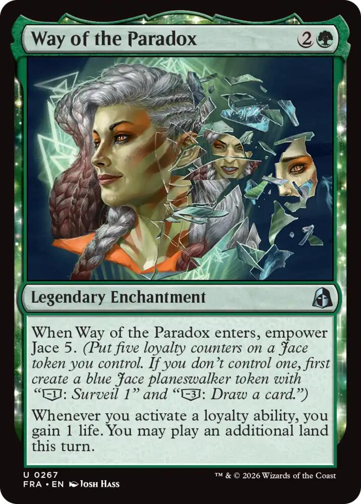Way of the Paradox (267) [Reality Fracture] | Boutique FDB TCG
