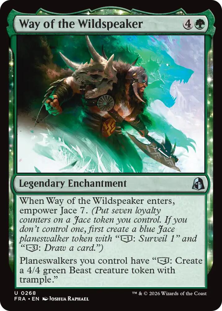 Way of the Wildspeaker (268) [Reality Fracture] | Boutique FDB TCG