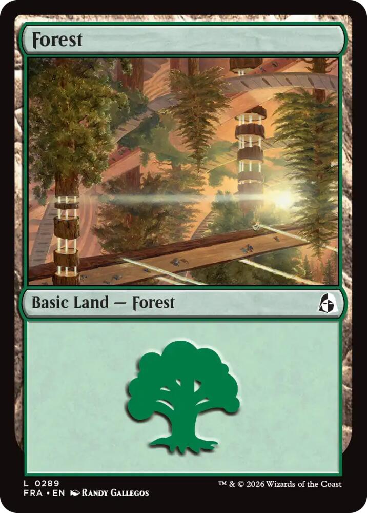 Forest (0289) [Reality Fracture] | Boutique FDB TCG