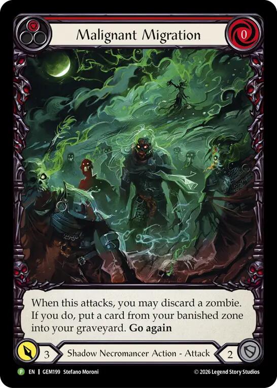 Malignant Migration (GEM199) [GEM Pack 6] | Boutique FDB TCG