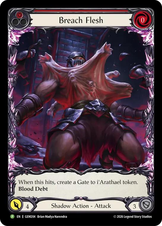 Breach Flesh (GEM204) [GEM Pack 6] | Boutique FDB TCG