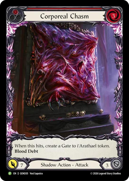 Corporeal Chasm (GEM205) [GEM Pack 6] | Boutique FDB TCG