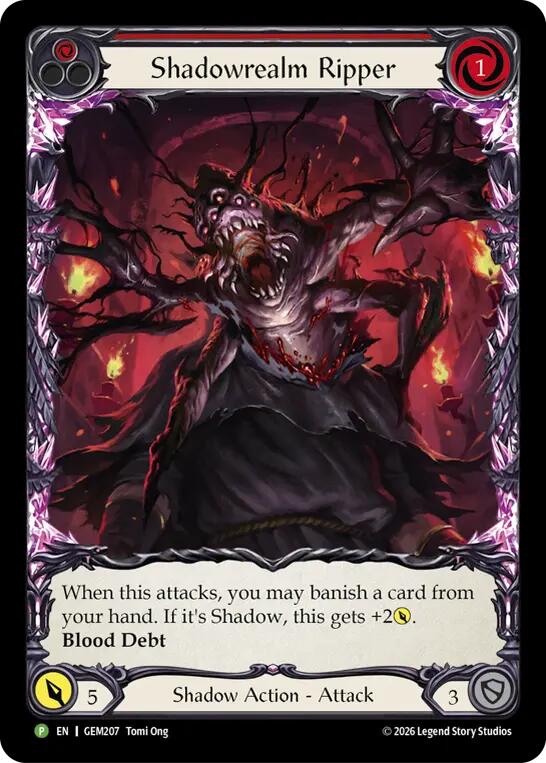 Shadowrealm Ripper (GEM207) [GEM Pack 6] | Boutique FDB TCG