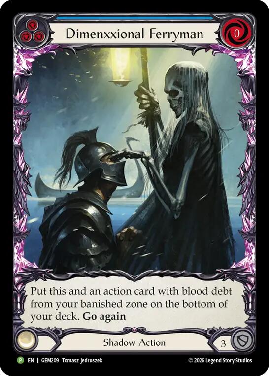 Dimenxxional Ferryman (GEM209) [GEM Pack 6] | Boutique FDB TCG